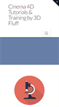 Mobile Screenshot of 3dfluff.com
